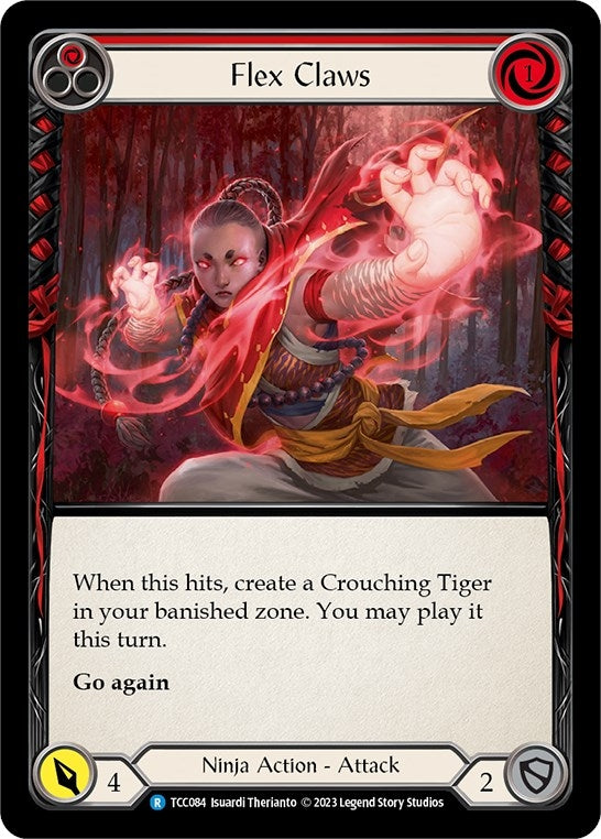 Image for Flex Claws (Red) (Round the Table: TCCxLSS) (TCC084) - Flesh and Blood TCG