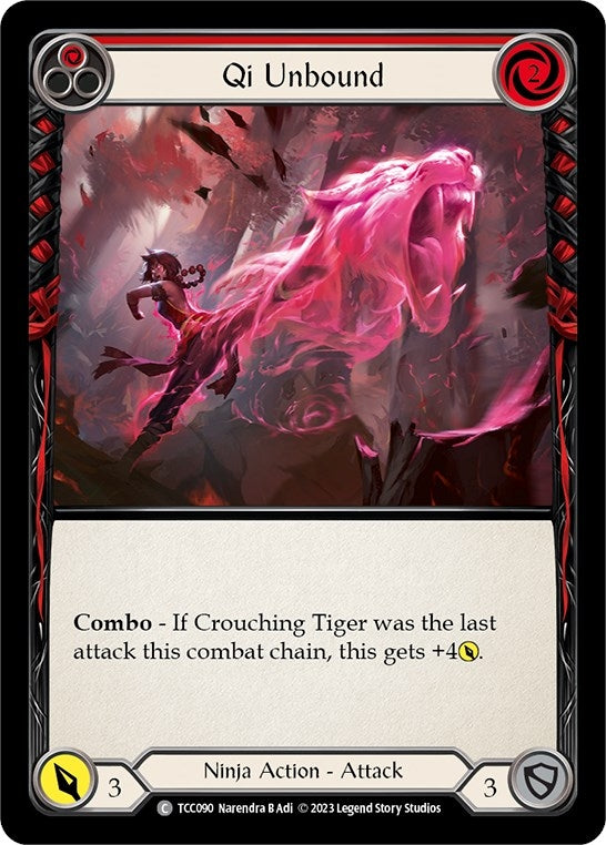 Image for Qi Unbound (Red) (Round the Table: TCCxLSS) (TCC090) - Flesh and Blood TCG