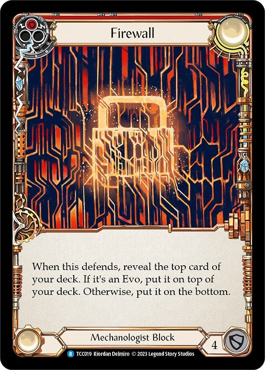 Image for Firewall (Red) (Round the Table: TCCxLSS) (TCC019) - Flesh and Blood TCG