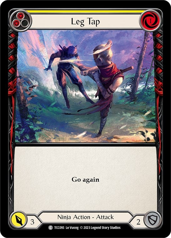 Image for Leg Tap (Yellow) (Round the Table: TCCxLSS) (TCC095) - Flesh and Blood TCG