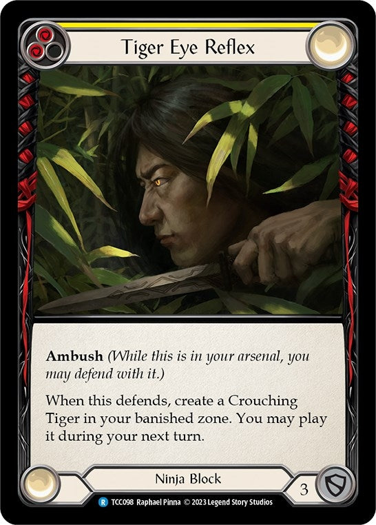 Image for Tiger Eye Reflex (Yellow) (Round the Table: TCCxLSS) (TCC098) - Flesh and Blood TCG