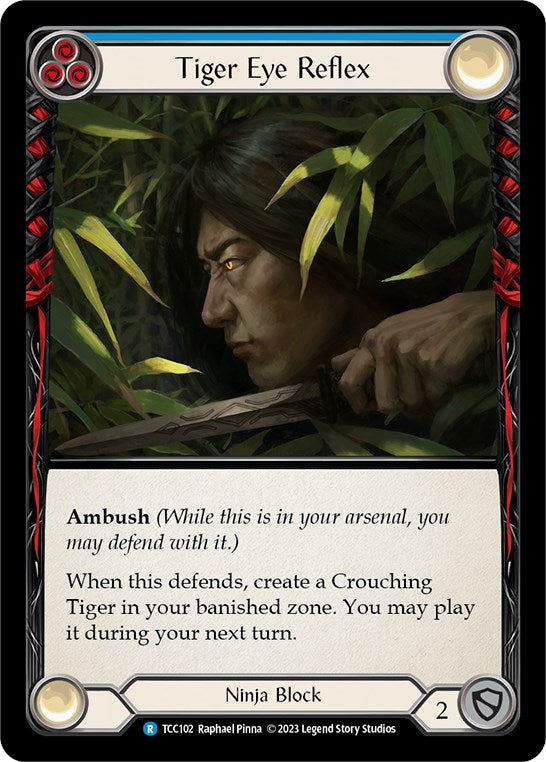 Image for Tiger Eye Reflex (Blue) (Round the Table: TCCxLSS) (TCC102) - Flesh and Blood TCG