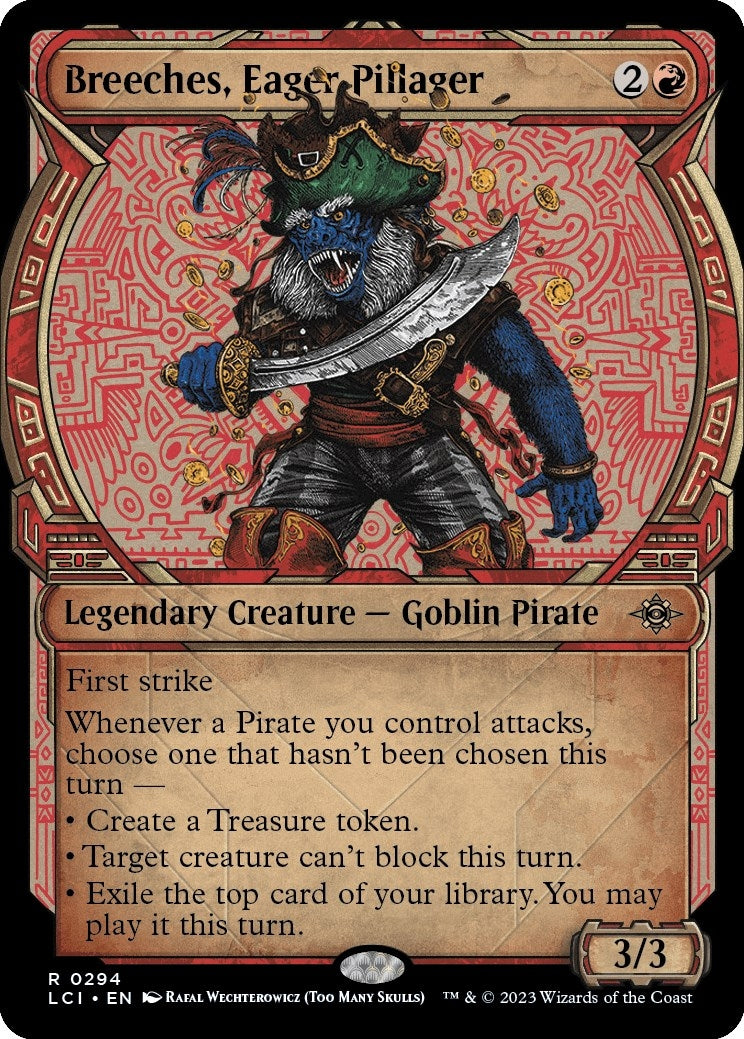 Image for Breeches, Eager Pillager (Showcase) (The Lost Caverns of Ixalan) (294) - Magic: The Gathering