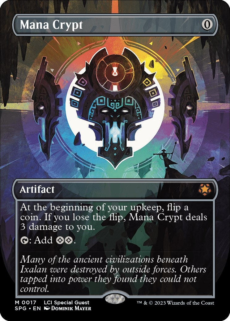 Image for Mana Crypt (Borderless) (Special Guests) (17) - Magic: The Gathering