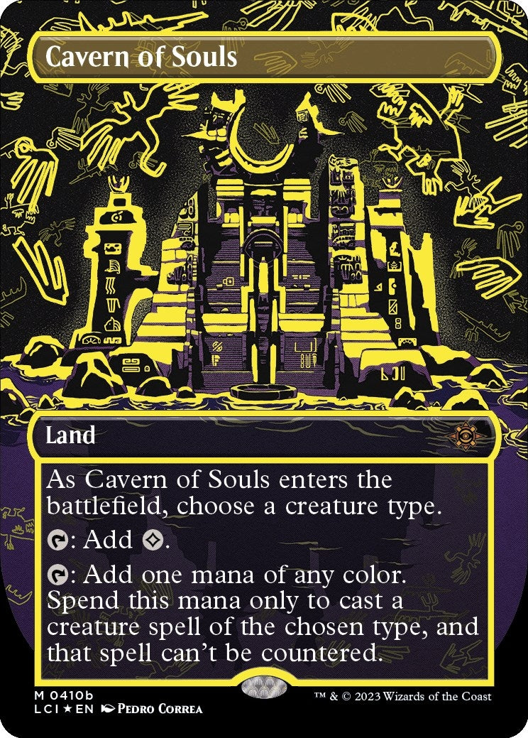 Image for Cavern of Souls (Neon Yellow) (WPN & Gateway Promos) (410b) - Magic: The Gathering
