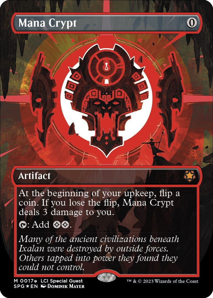 Image for Mana Crypt (0017e) (Borderless) (Special Guests) (17e) - Magic: The Gathering