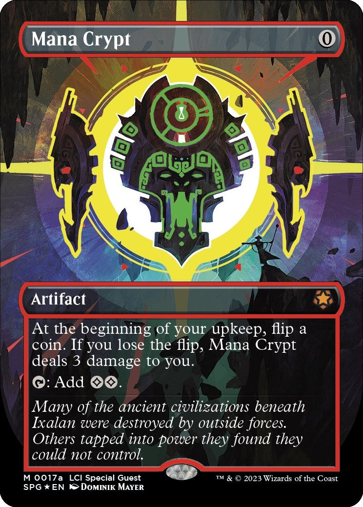 Image for Mana Crypt (0017a) (Borderless) (Special Guests) (17a) - Magic: The Gathering