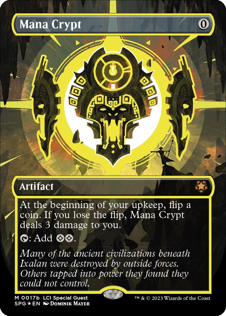 Image for Mana Crypt (0017b) (Borderless) (Special Guests) (17b) - Magic: The Gathering