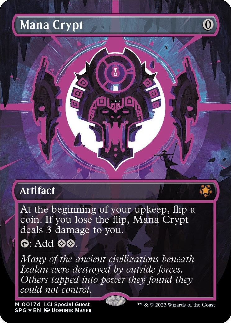 Image for Mana Crypt (0017d) (Borderless) (Special Guests) (17d) - Magic: The Gathering