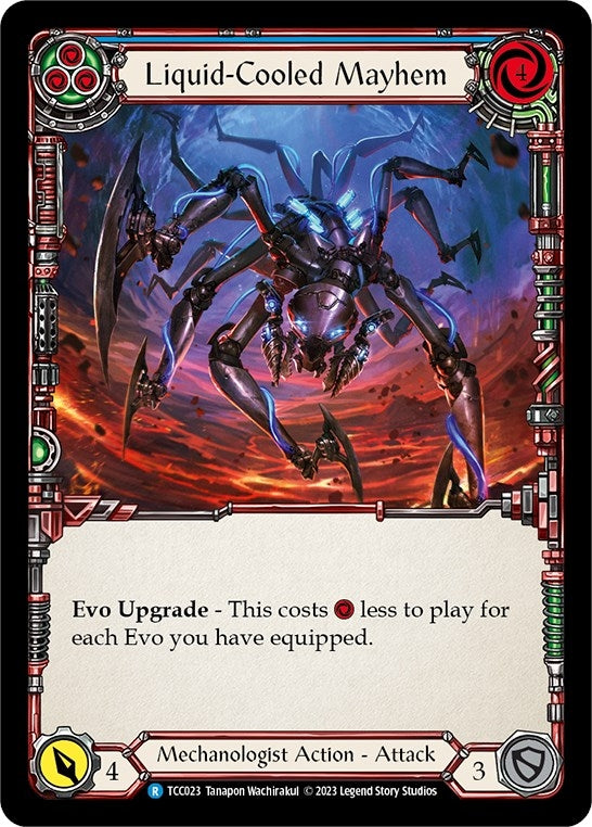 Image for Liquid-Cooled Mayhem (Blue) (Round the Table: TCCxLSS) (TCC023) - Flesh and Blood TCG