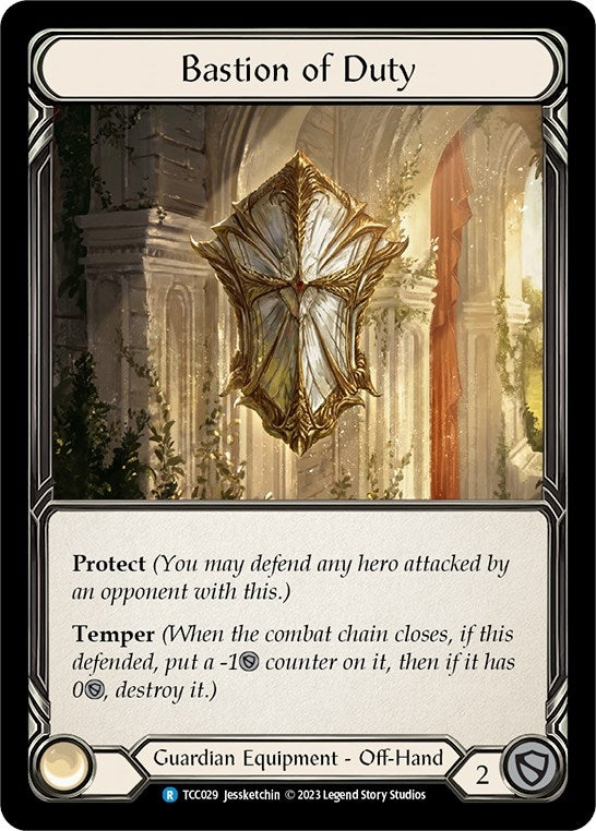 Image for Bastion of Duty (Round the Table: TCCxLSS) (TCC029) - Flesh and Blood TCG