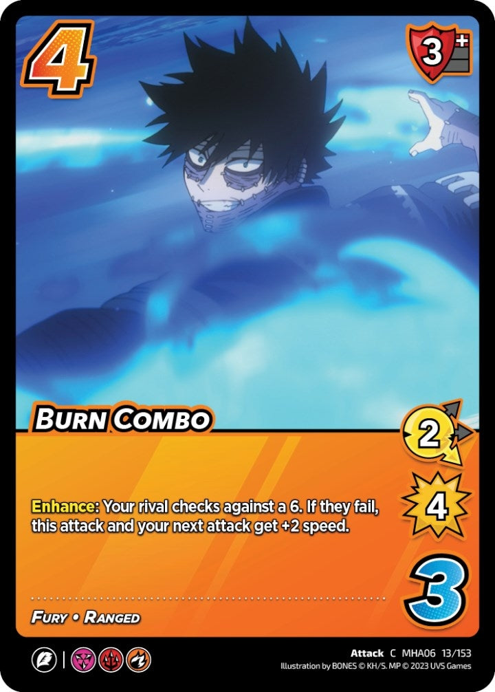 Image for Burn Combo (UniVersus: My Hero Academia: Jet Burn) (13/153) - UniVersus