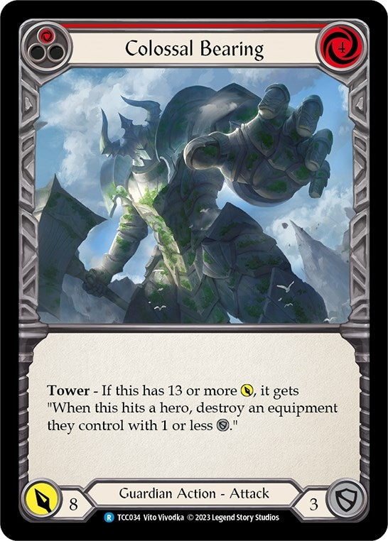 Image for Colossal Bearing (Round the Table: TCCxLSS) (TCC034) - Flesh and Blood TCG