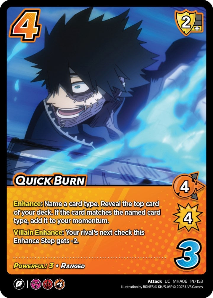 Image for Quick Burn (UniVersus: My Hero Academia: Jet Burn) (14/153) - UniVersus