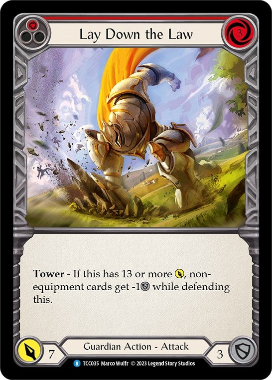 Image for Lay Down the Law (Round the Table: TCCxLSS) (TCC035) - Flesh and Blood TCG
