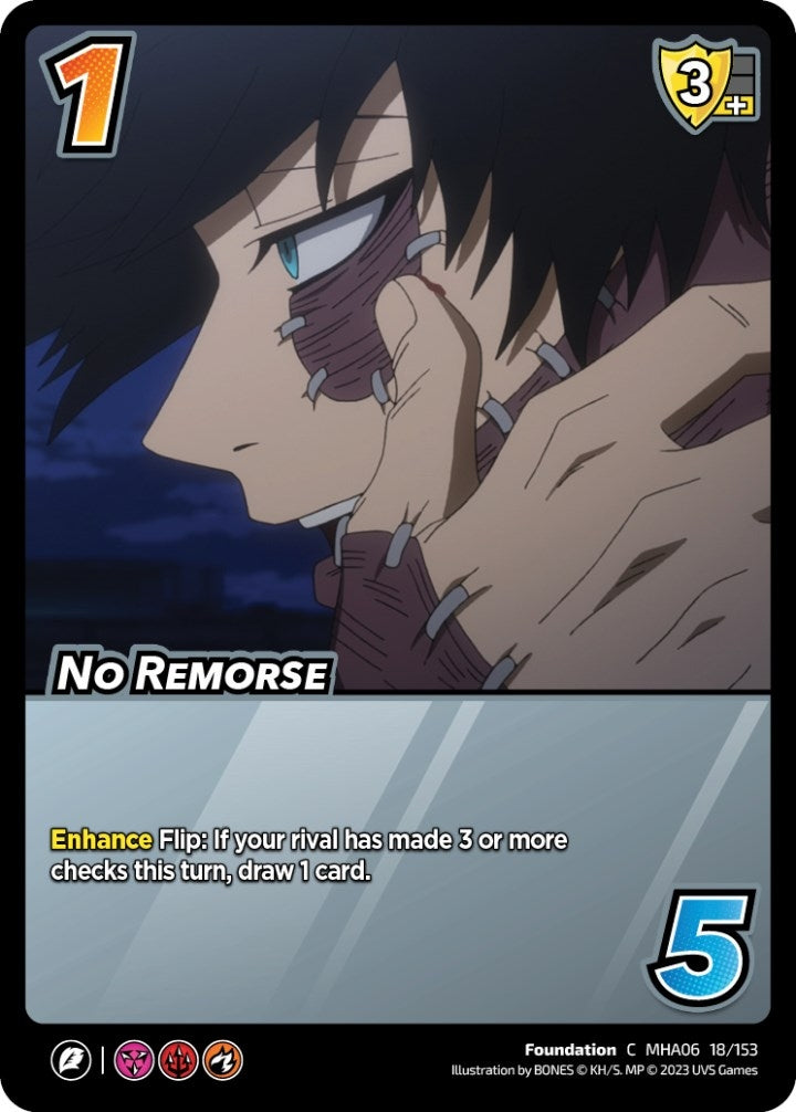 Image for No Remorse (UniVersus: My Hero Academia: Jet Burn) (18/153) - UniVersus