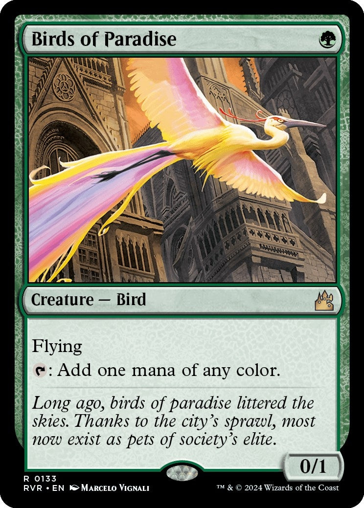 Image for Birds of Paradise (Ravnica Remastered) (133) - Magic: The Gathering