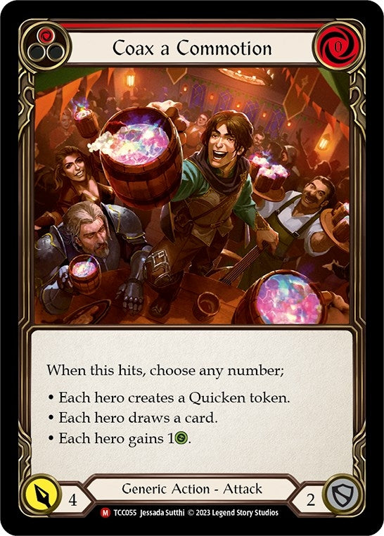 Image for Coax a Commotion (Round the Table: TCCxLSS) (TCC055) - Flesh and Blood TCG
