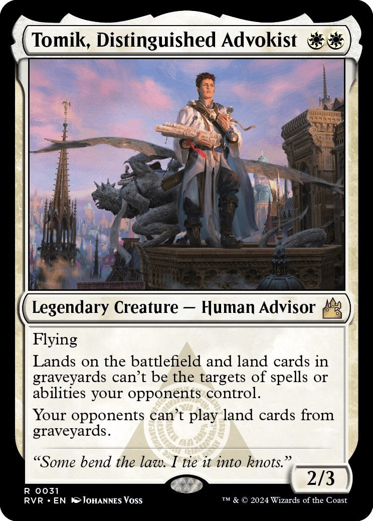 Image for Tomik, Distinguished Advokist (Ravnica Remastered) (31) - Magic: The Gathering