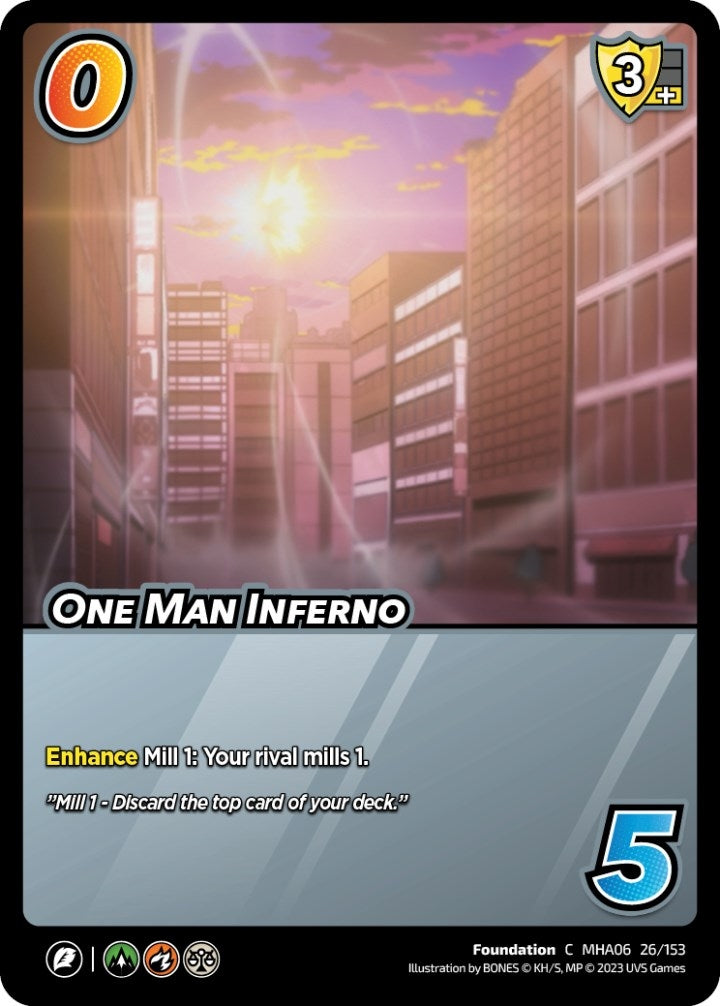 Image for One Man Inferno (UniVersus: My Hero Academia: Jet Burn) (26/153) - UniVersus