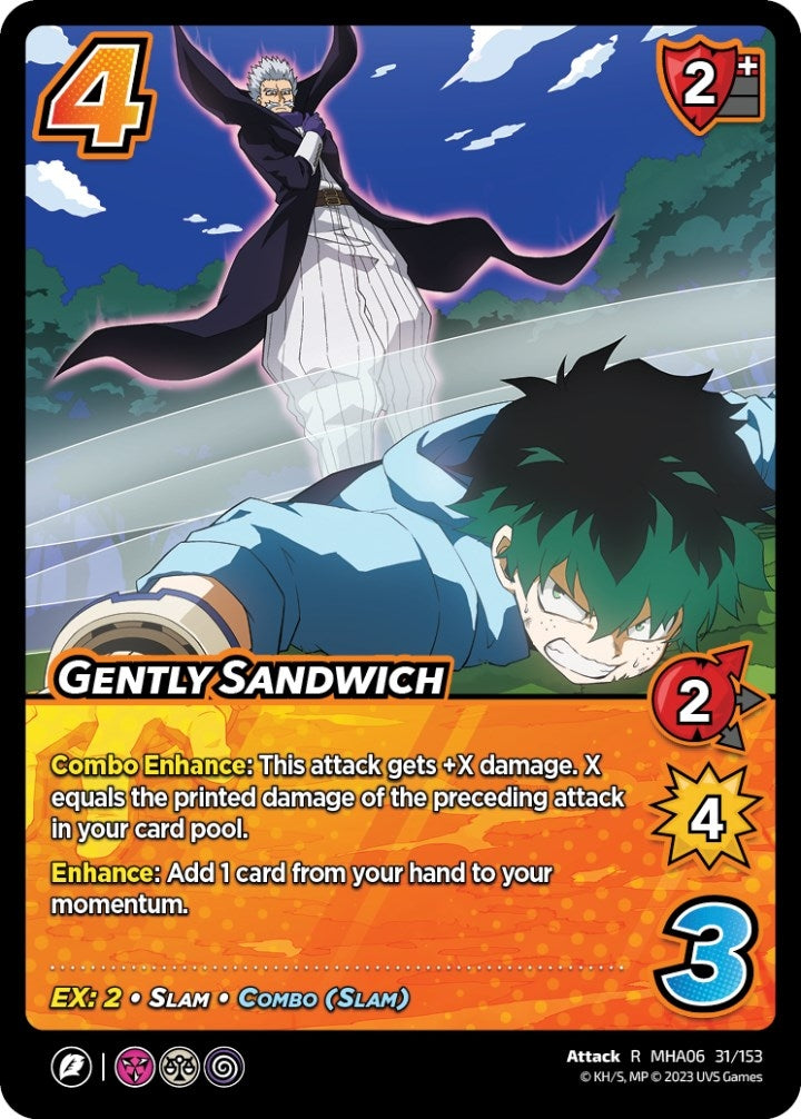 Image for Gently Sandwich (UniVersus: My Hero Academia: Jet Burn) (31/153) - UniVersus