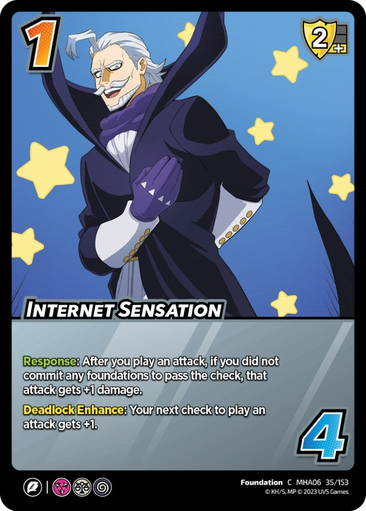 Image for Internet Sensation (UniVersus: My Hero Academia: Jet Burn) (35/153) - UniVersus