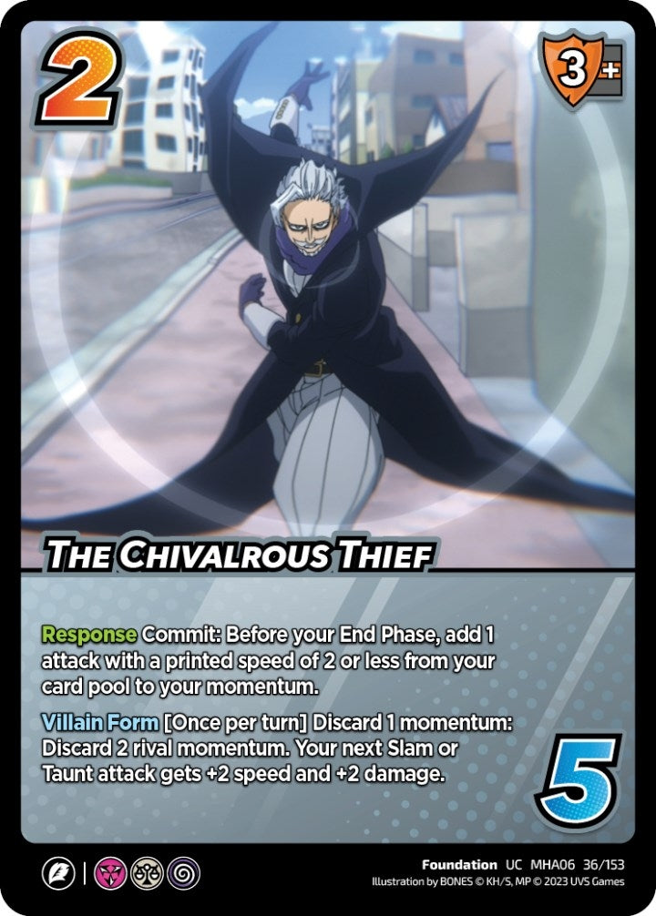 Image for The Chivalrous Thief (UniVersus: My Hero Academia: Jet Burn) (36/153) - UniVersus