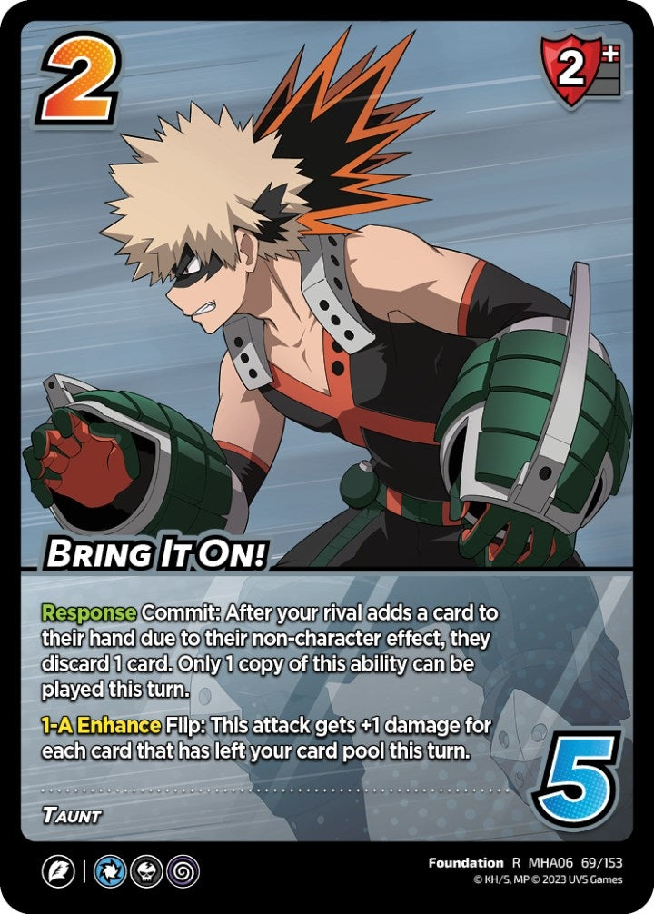 Image for Bring It On! (UniVersus: My Hero Academia: Jet Burn) (69/153) - UniVersus