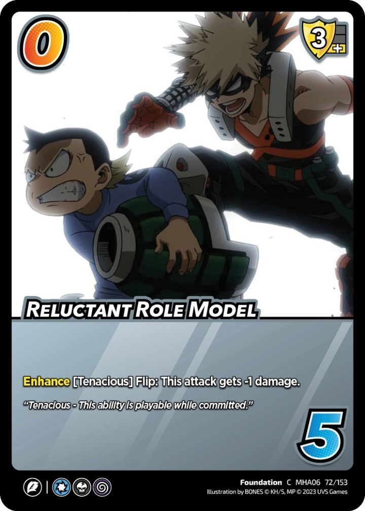 Image for Reluctant Role Model (UniVersus: My Hero Academia: Jet Burn) (72/153) - UniVersus