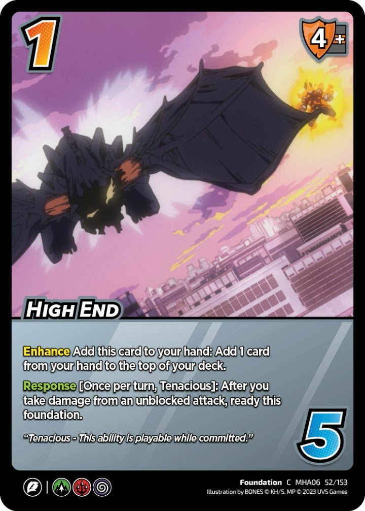 Image for High End (UniVersus: My Hero Academia: Jet Burn) (52/153) - UniVersus