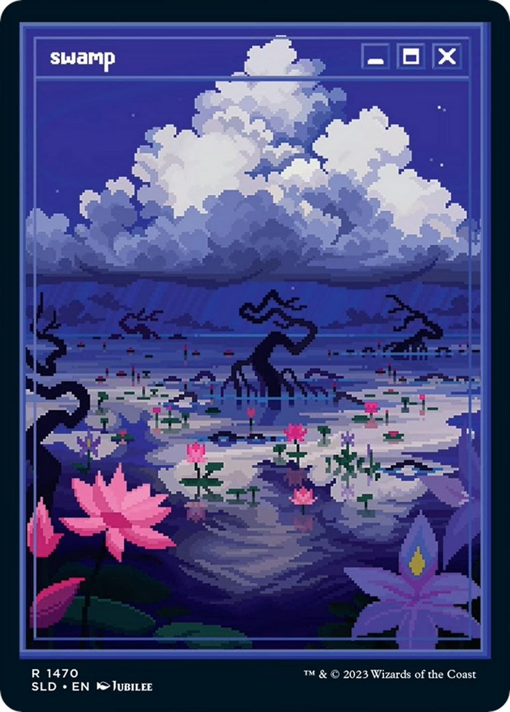 Image for Swamp (1470) (Secret Lair Drop Series) (1470) - Magic: The Gathering