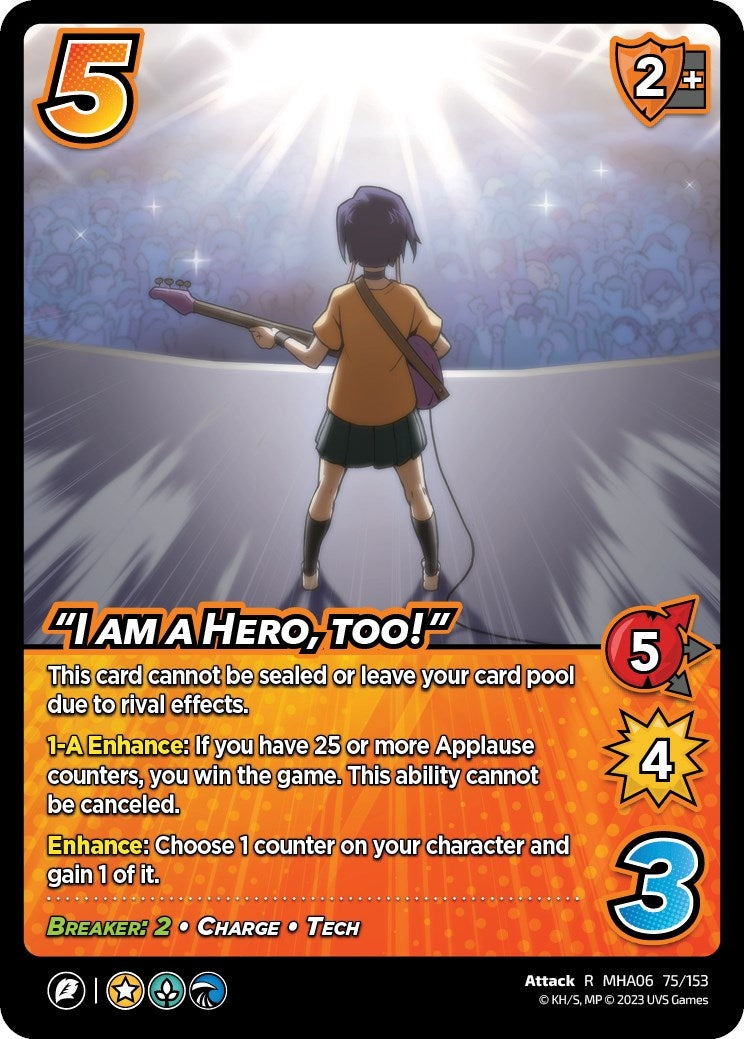 Image for "I am a Hero, too!" (UniVersus: My Hero Academia: Jet Burn) (75/153) - UniVersus