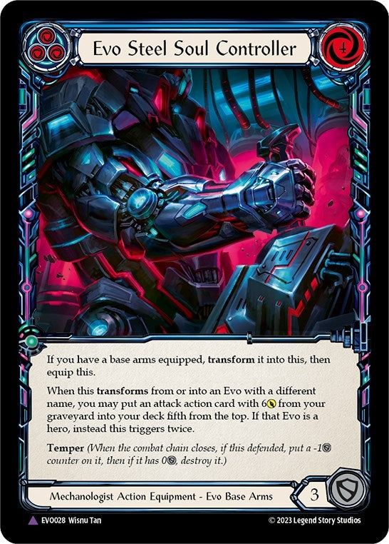 Image for Evo Steel Soul Controller (Marvel) (Bright Lights) (EVO028) - Flesh and Blood TCG