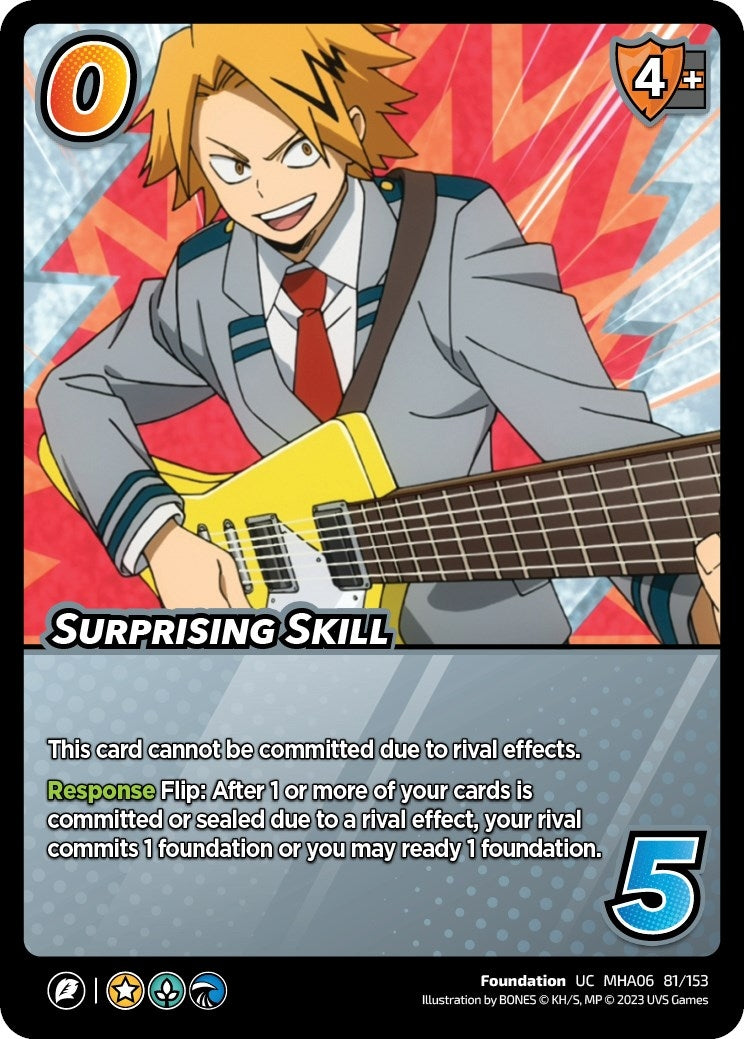 Image for Surprising Skill (UniVersus: My Hero Academia: Jet Burn) (81/153) - UniVersus