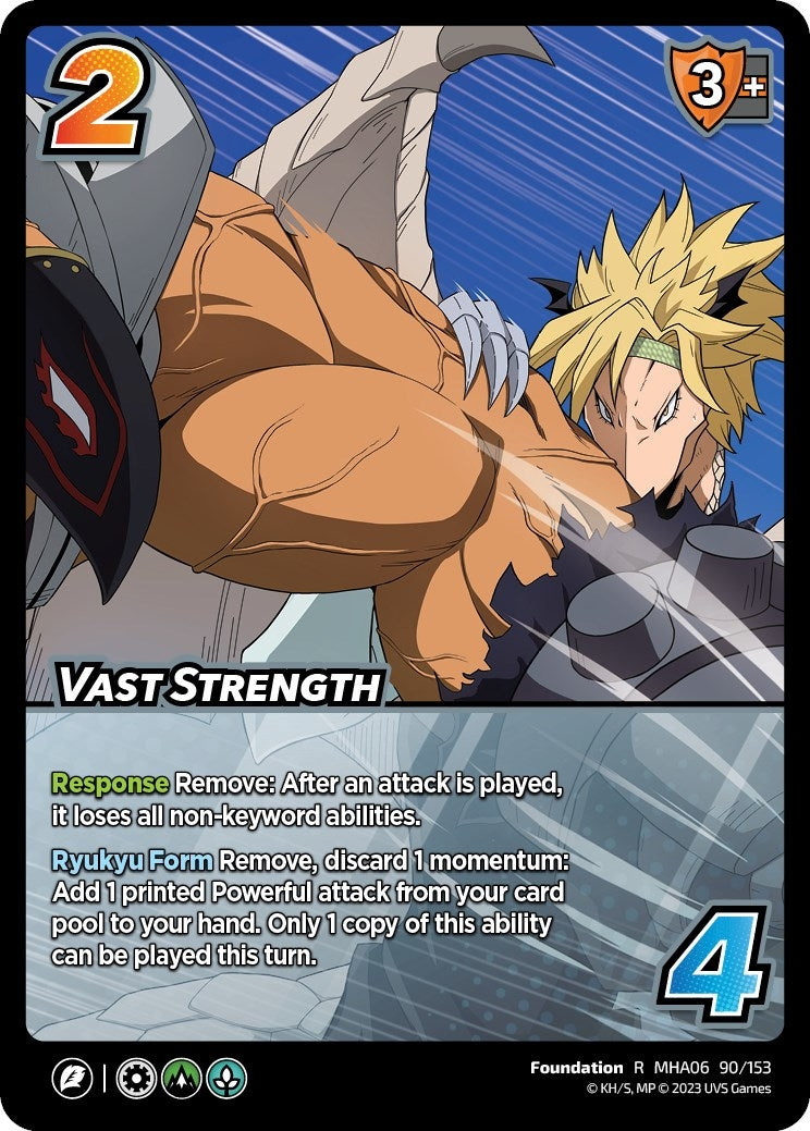 Image for Vast Strength (UniVersus: My Hero Academia: Jet Burn) (90/153) - UniVersus