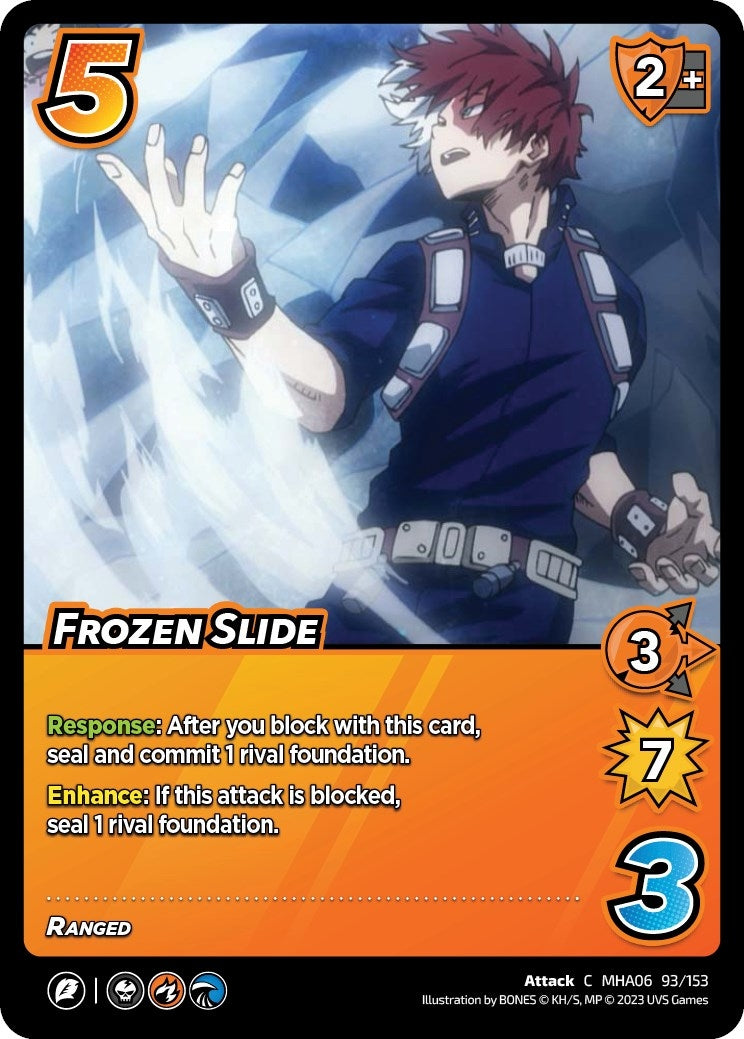 Image for Frozen Slide (UniVersus: My Hero Academia: Jet Burn) (93/153) - UniVersus