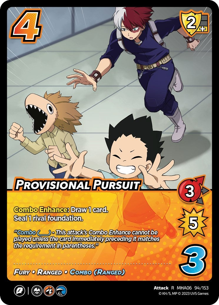 Image for Provisional Pursuit (UniVersus: My Hero Academia: Jet Burn) (94/153) - UniVersus