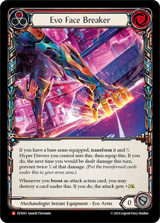 Image for Evo Face Breaker (Bright Lights) (EVO032) - Flesh and Blood TCG