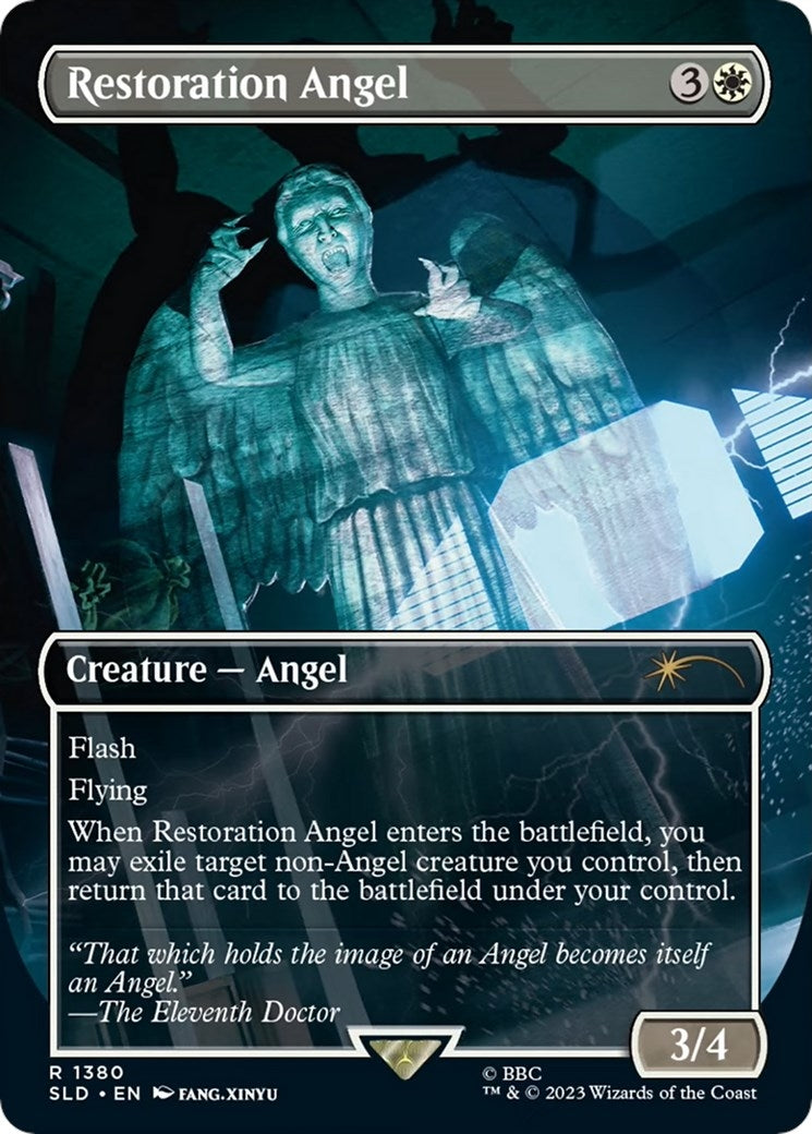 Image for Restoration Angel (Secret Lair Drop Series) (1380) - Magic: The Gathering