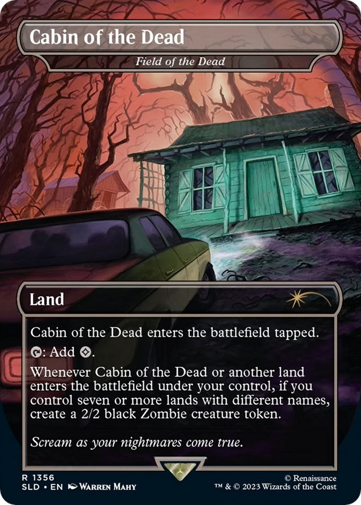 Image for Cabin of the Dead - Field of the Dead (Secret Lair Drop Series) (1356) - Magic: The Gathering