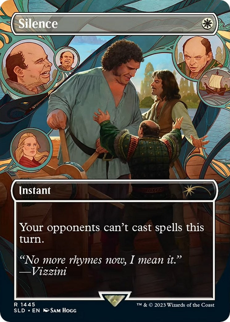 Image for Silence (Secret Lair Drop Series) (1445) - Magic: The Gathering