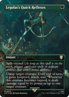 Image for Legolas's Quick Reflexes (Borderless) (Surge Foil) (Commander: The Lord of the Rings: Tales of Middle-earth) (537) - Magic: The Gathering