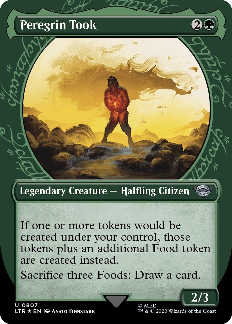Image for Peregrin Took (Showcase) (Surge Foil) (Universes Beyond: The Lord of the Rings: Tales of Middle-earth) (807) - Magic: The Gathering