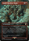 Image for Gimli's Reckless Might (Borderless) (Surge Foil) (Commander: The Lord of the Rings: Tales of Middle-earth) (538) - Magic: The Gathering