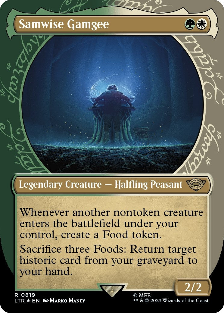 Image for Samwise Gamgee (Showcase) (Surge Foil) (Universes Beyond: The Lord of the Rings: Tales of Middle-earth) (819) - Magic: The Gathering