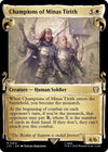 Image for Champions of Minas Tirith (Showcase Scrolls) (Commander: The Lord of the Rings: Tales of Middle-earth) (412) - Magic: The Gathering