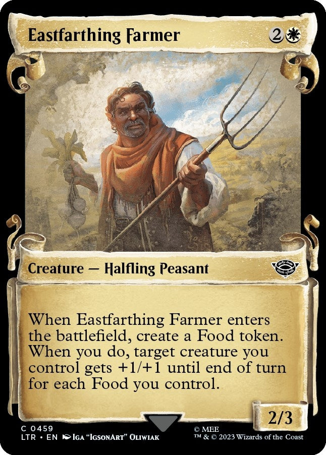Image for Eastfarthing Farmer (Showcase Scrolls) (Universes Beyond: The Lord of the Rings: Tales of Middle-earth) (459) - Magic: The Gathering