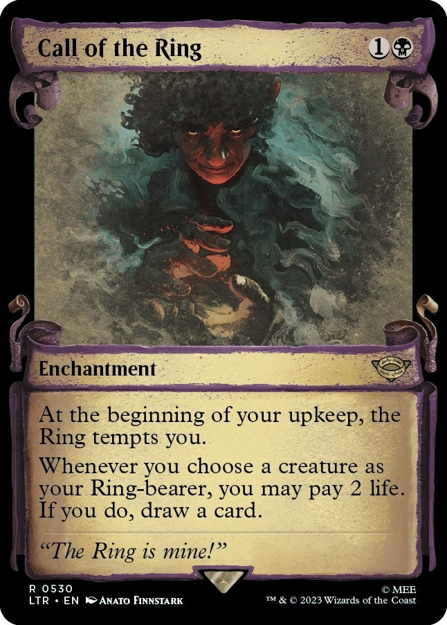 Image for Call of the Ring (Showcase Scrolls) (Universes Beyond: The Lord of the Rings: Tales of Middle-earth) (530) - Magic: The Gathering
