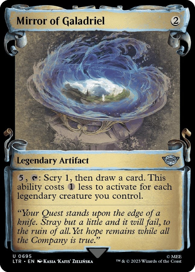 Image for Mirror of Galadriel (Showcase Scrolls) (Universes Beyond: The Lord of the Rings: Tales of Middle-earth) (695) - Magic: The Gathering