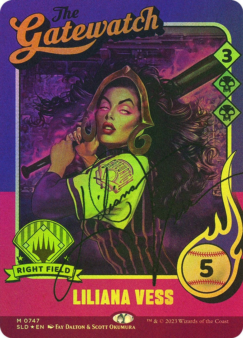 Image for Liliana Vess (747) (Autographed) (Secret Lair Drop Series) (747) - Magic: The Gathering